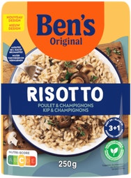 BEN'S ORIGINAL™ Risotto Express 2min Poulet Champignons 250g image