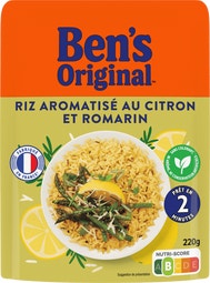 BEN'S ORIGINAL™ Riz Express 2min Citron et Romarin 220g image