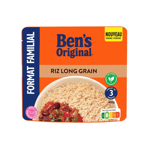 Ben's Original Riz Long Grain 3 min - 450g
