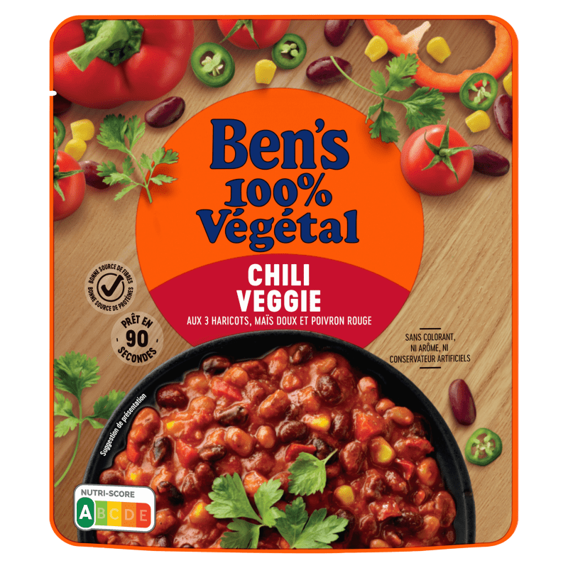 BEN'S ORIGINAL™ 100 Végétal Chili Veggie 285g